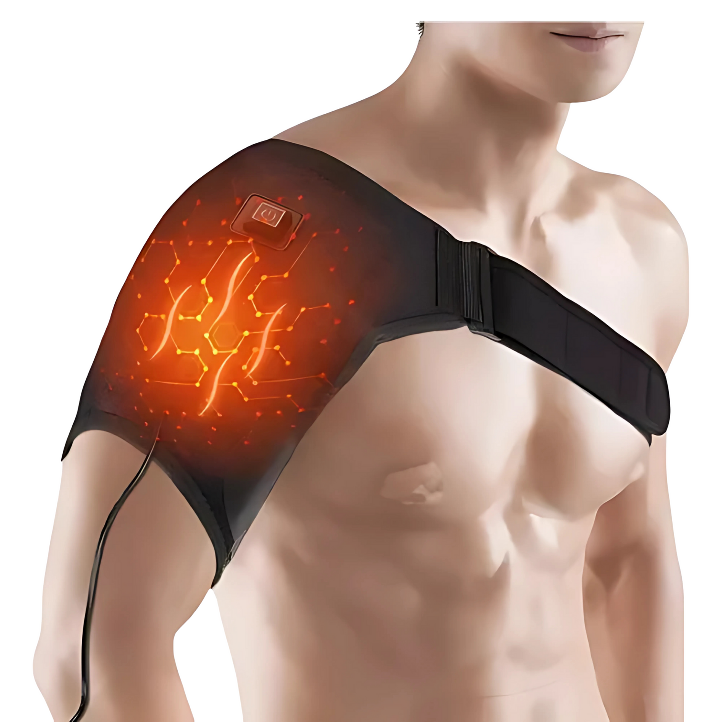 Almohadilla térmica para el hombro